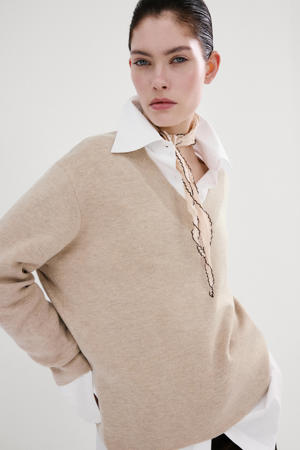 pullover beige