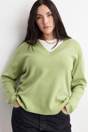 pullover groen
