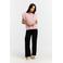 Protest T-shirt met backprint roze