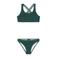 Protest crop bikini PRTLOVELY JR met textuur groen