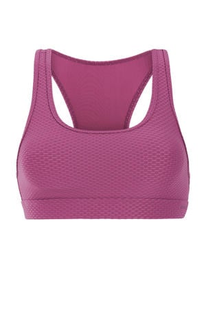 voorgevormde crop bikinitop MIXEAGARI fuchsia