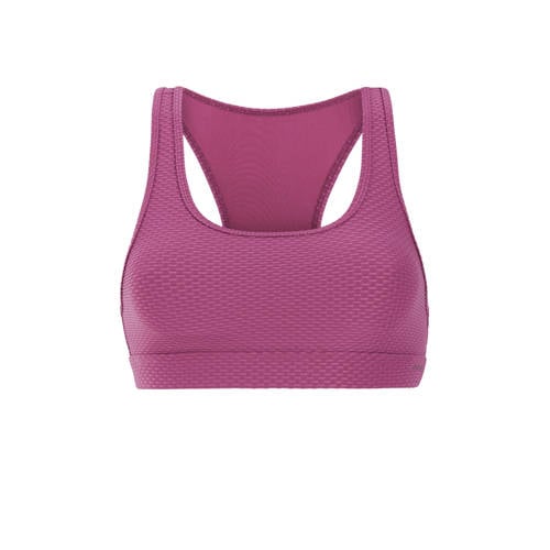 Protest voorgevormde crop bikinitop MIXEAGARI fuchsia afbeelding