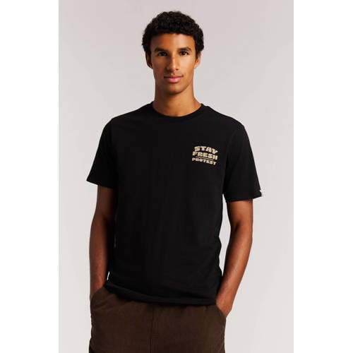 Protest regular T-shirt zwart afbeelding