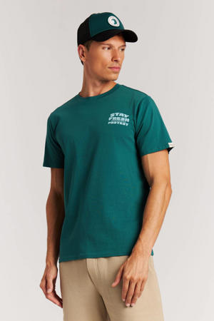 regular T-shirt petrol