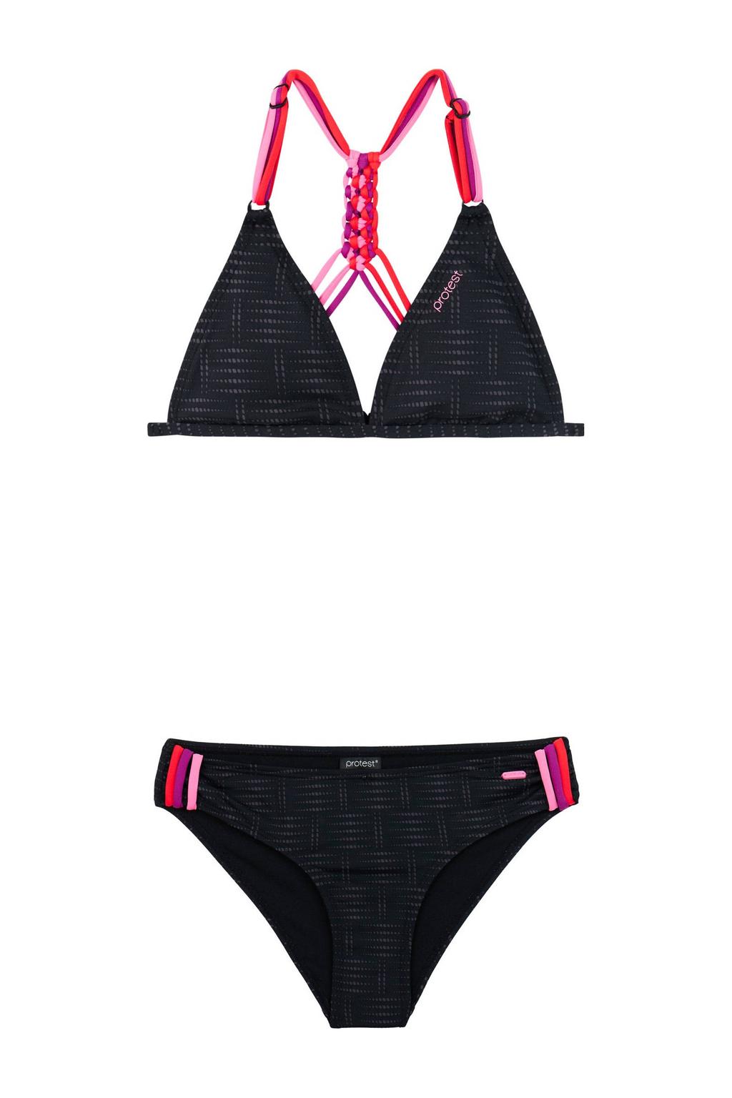 Protest triangel bikini PRTFIMKES JR zwart
