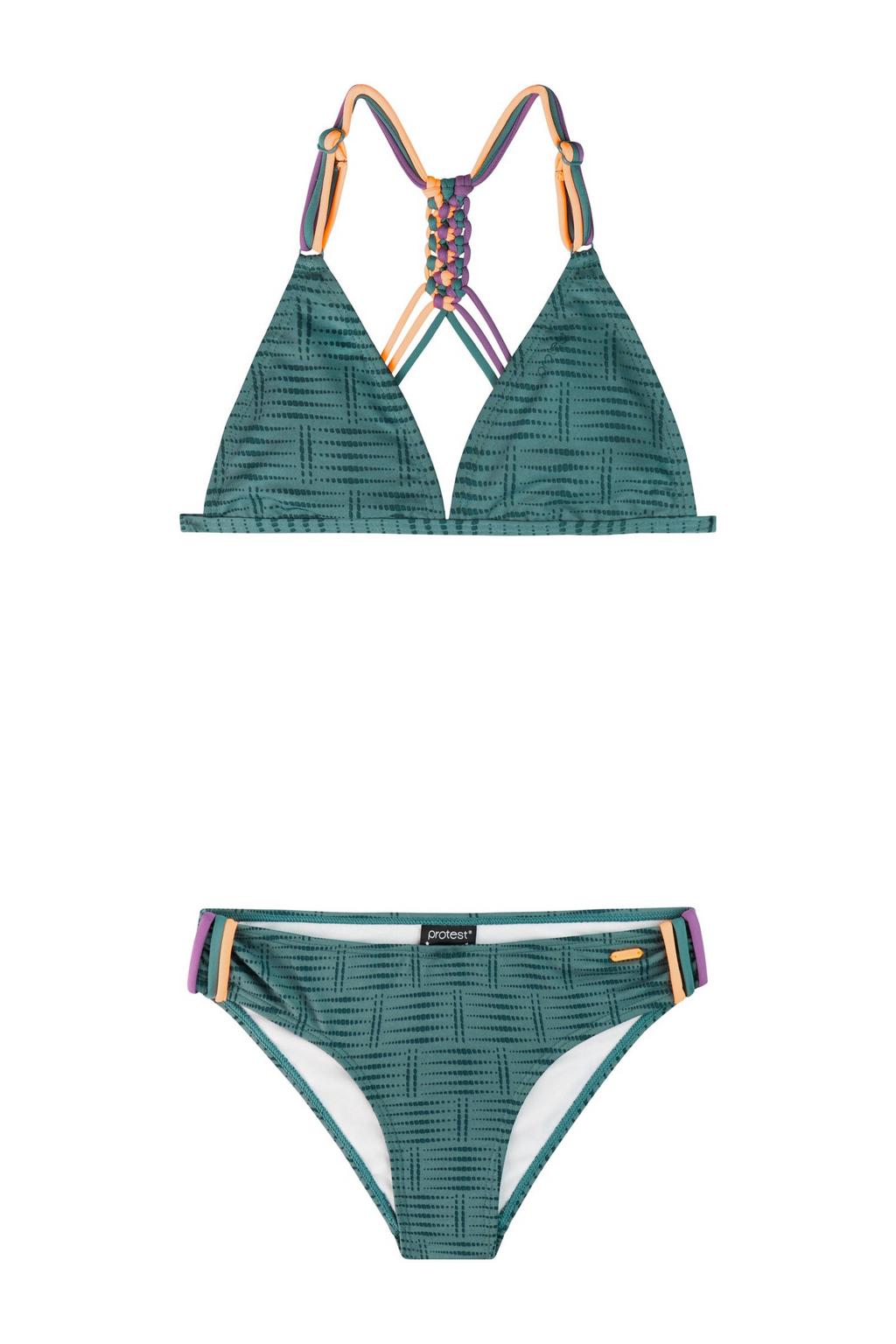 Protest triangel bikini PRTFIMKES JR groen