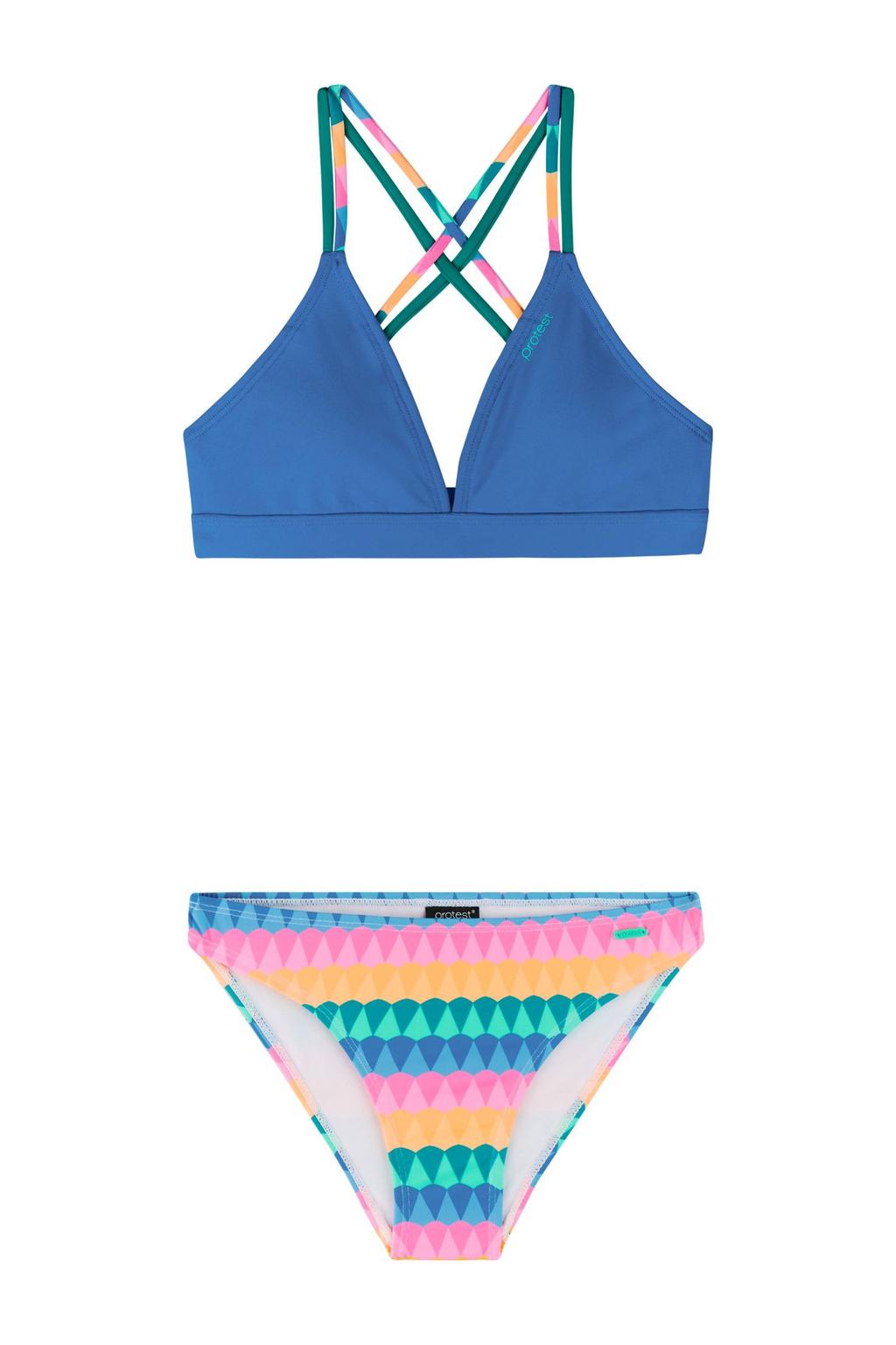 Protest triangel bikini PRTAMIA JR blauw
