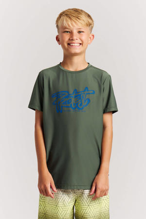 UV T-shirt PRTCAPTAIN JR groen