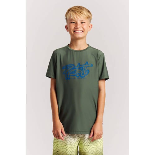 Protest UV T-shirt PRTCAPTAIN JR groen