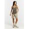 Protest singlet met dierenprint bruin