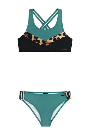 crop bikini PRTFRUITY JR groen