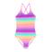 Protest badpak PRTRAINBOW JR fuchsia/turquoise/oranje