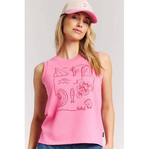 Protest top roze afbeelding