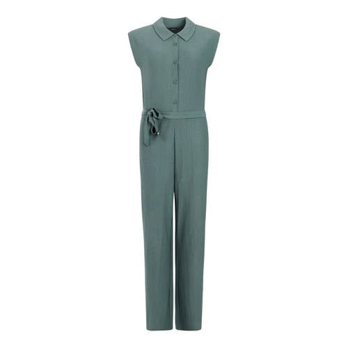 Protest jumpsuit groen afbeelding