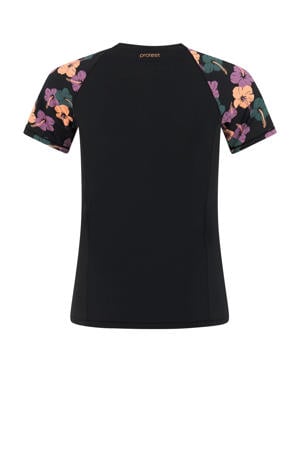 UV T-shirt PRTNAUTIC zwart