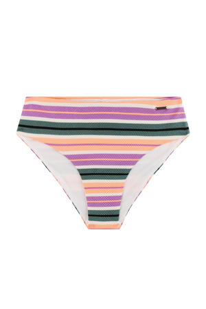 high waist bikinibroekje MIXKIM roze/groen/wit