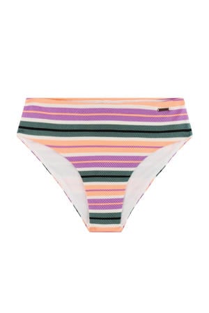 high waist bikinibroekje MIXKIM roze/groen/wit