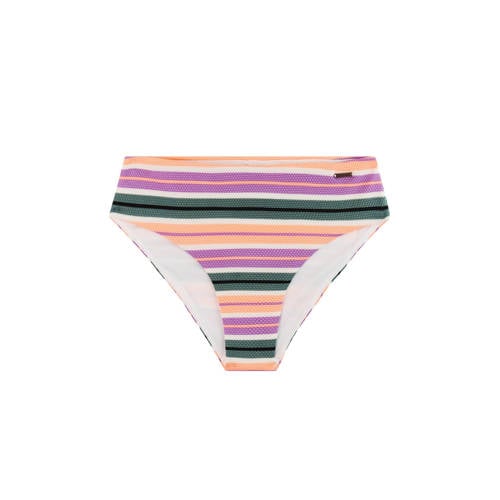 Protest high waist bikinibroekje MIXKIM roze/groen/wit afbeelding