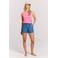 Protest denim regular waist casual short medium blue denim