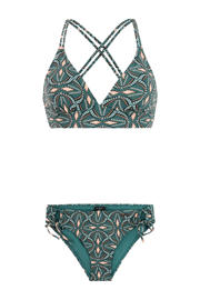 thumbnail: Protest voorgevormde triangel bikini set PRTGARDEN groen