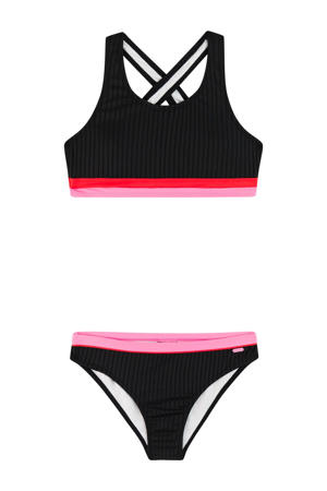 crop bikini PRTYVETTE JR zwart