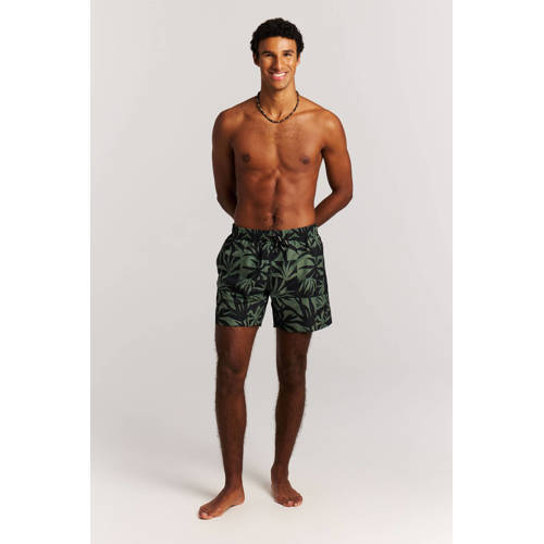 Protest zwemshort PRTPANTHER zwart/groen afbeelding