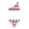 Protest one shoulder bikini PRTGOGO JR roze/groen/wit