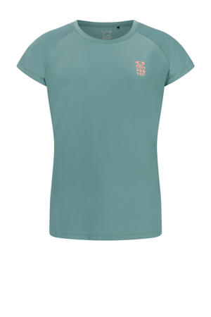 UV T-shirt PRTMAGIA met backprint groen
