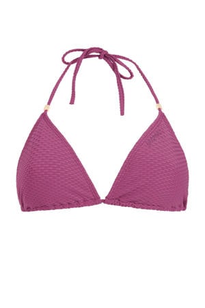 voorgevormde triangel bikinitop MIXALE fuchsia