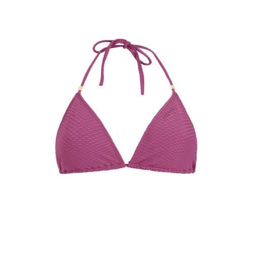 Protest voorgevormde triangel bikinitop MIXALE fuchsia afbeelding