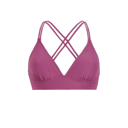 Protest voorgevormde triangel bikinitop MIXRELAXO fuchsia afbeelding