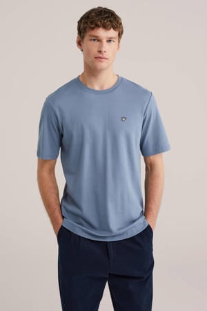  regular T-shirt blauw