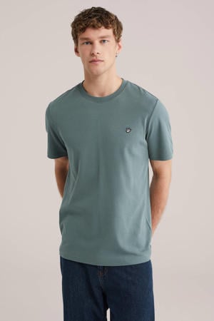regular T-shirt groen