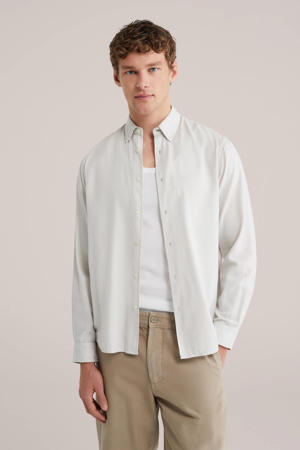 regular casual overhemd wit