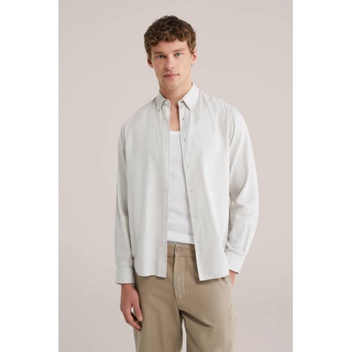 WE Fashion regular casual overhemd wit afbeelding