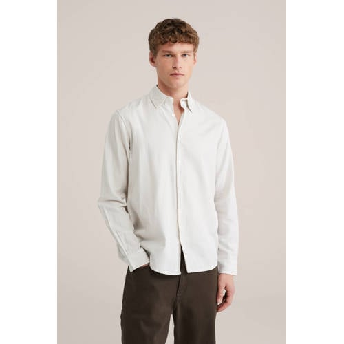 WE Fashion regular casual overhemd grijs afbeelding