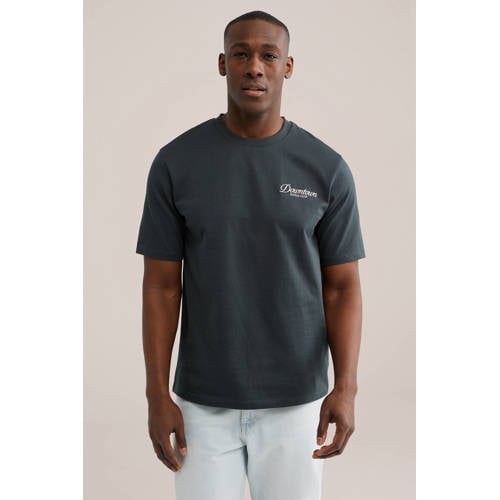 WE Fashion relaxed T-shirt grijs afbeelding
