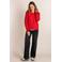 Ivy Beau gebreid vest rood