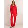 Ivy Beau cropped blazer rood