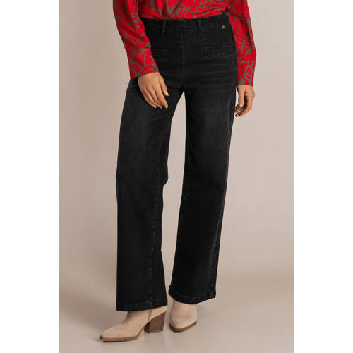 Ivy Beau wide leg jeans zwart afbeelding
