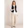 Ivy Beau aansluitend gilet zwart