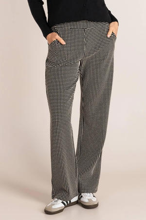 straight broek zwart