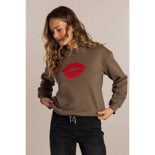Ivy Beau sweater grijs afbeelding