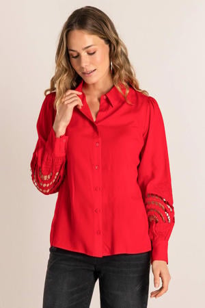 blouse rood