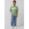s.Oliver T-shirt met backprint groen