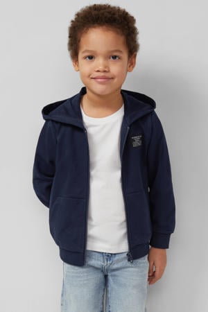sweatvest donkerblauw