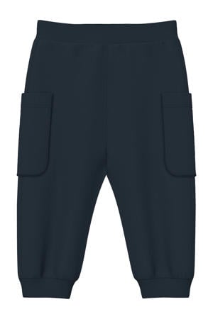 casual broek donkerblauw