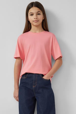 T-shirt - groen/oranje/perzik (set van 3)