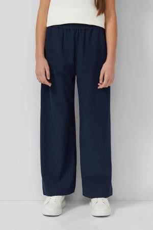 casual broek donkerblauw
