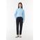 comma slim regular waist chino marineblauw